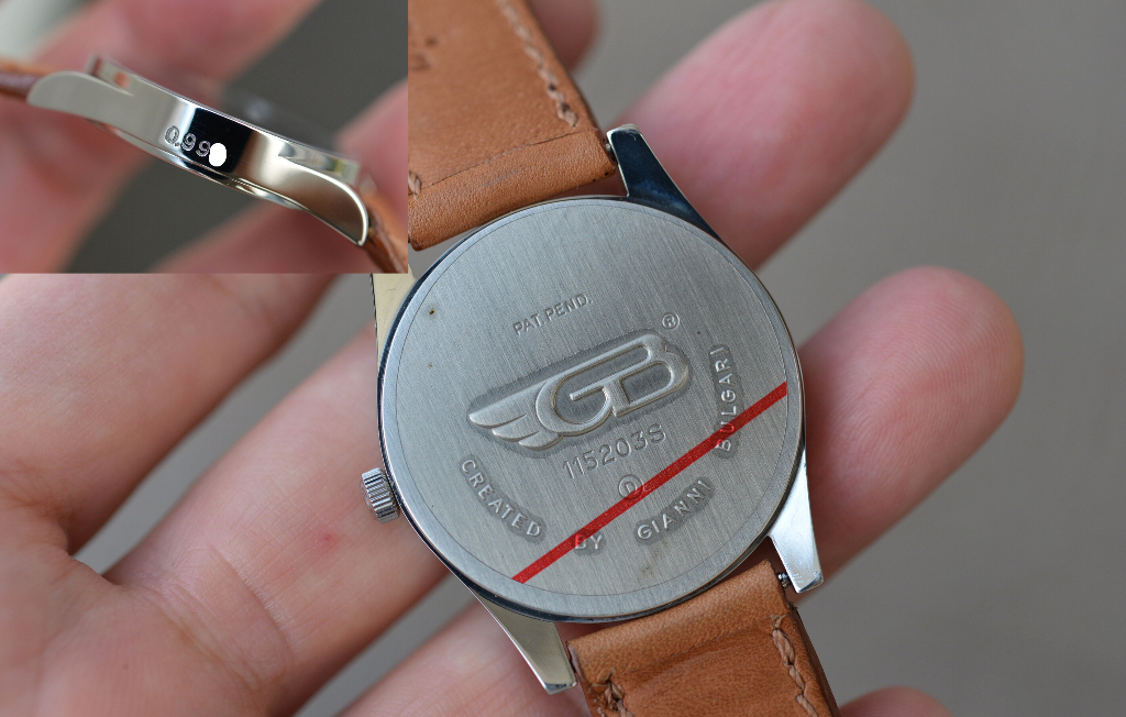 エニグマ GIANNI BULGARI バイタイム エキセントリック “ジャンピングアワー” 115203S