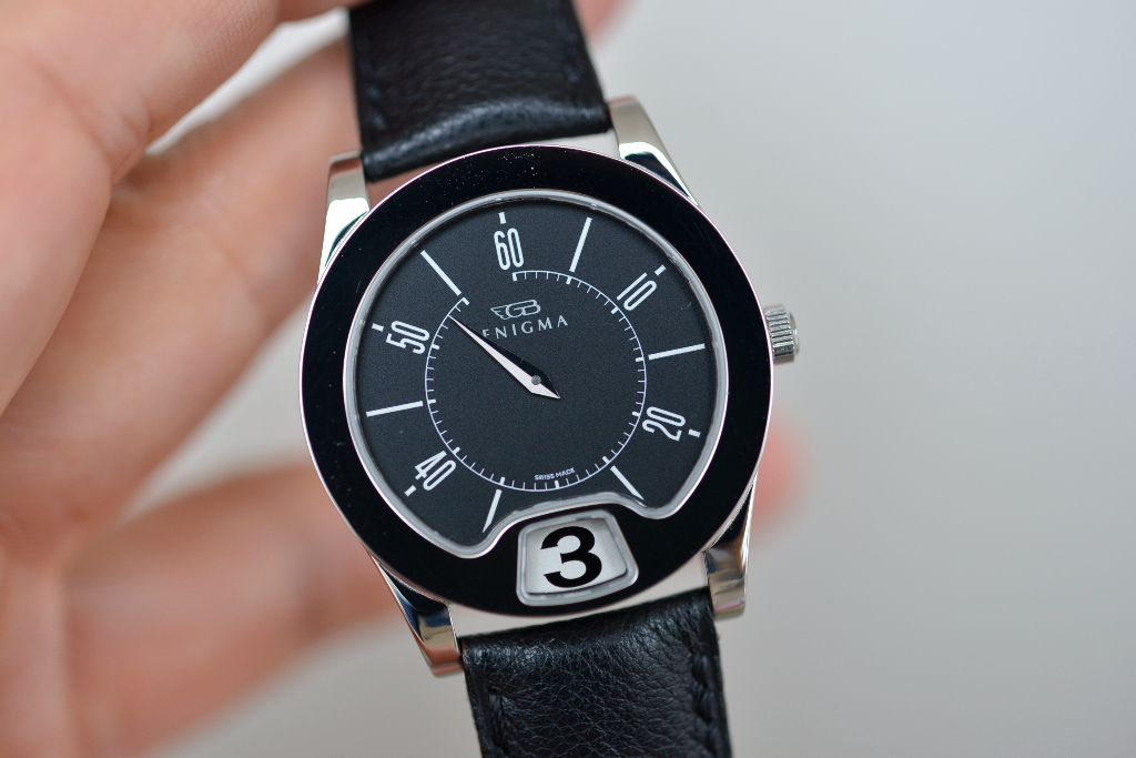 エニグマ GIANNI BULGARI バイタイム エキセントリック “ジャンピングアワー” 114163S