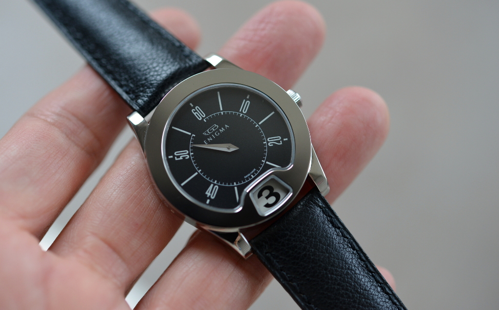 エニグマ GIANNI BULGARI バイタイム エキセントリック “ジャンピングアワー” 114163S