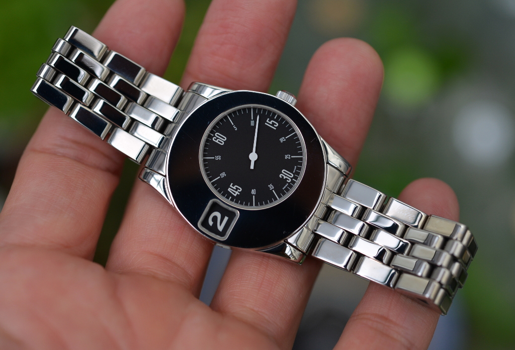 エニグマ GIANNI BULGARI バイタイム エキセントリック “ジャンピングアワー” 111292S