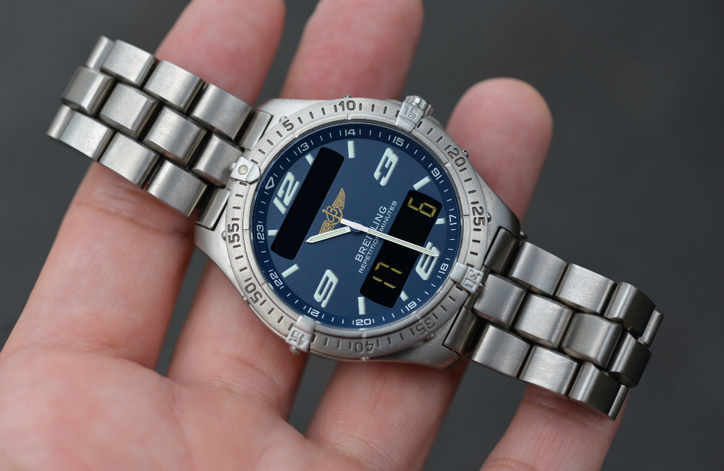 ブライトリング エアロスペース レピティションミニッツ E65062