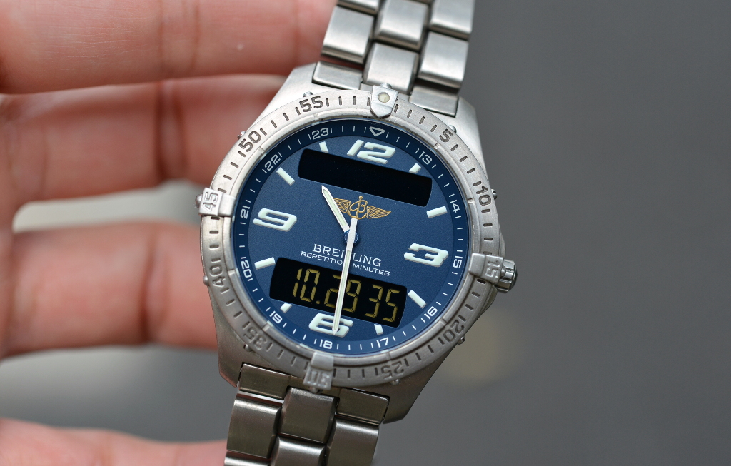 ブライトリング エアロスペース レピティションミニッツ E65062