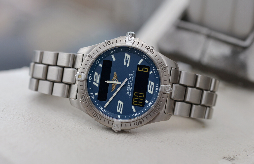 ブライトリング エアロスペース レピティションミニッツ E65062