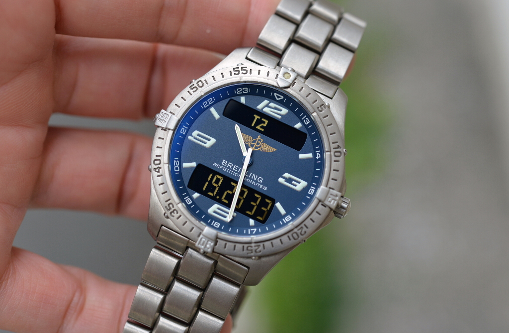 ブライトリング エアロスペース レピティションミニッツ E65062