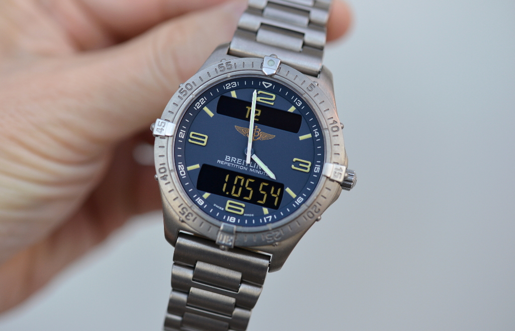 ブライトリング エアロスペース レピティションミニッツ E65062 E656C36AT