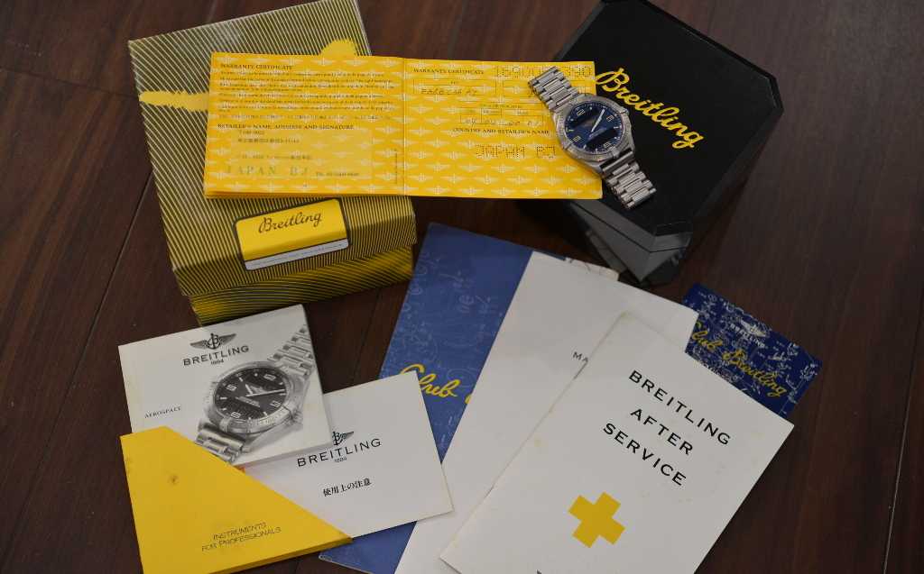 ブライトリング エアロスペース レピティションミニッツ E65062 E656C36AT