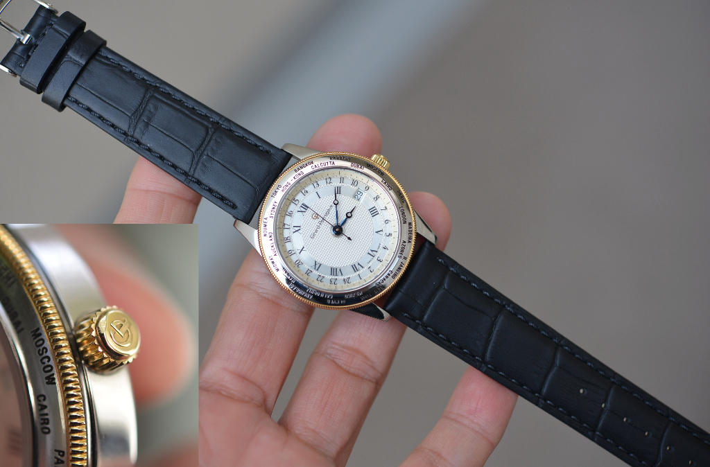 ジラールペルゴ GP90 ワールドタイム 1010