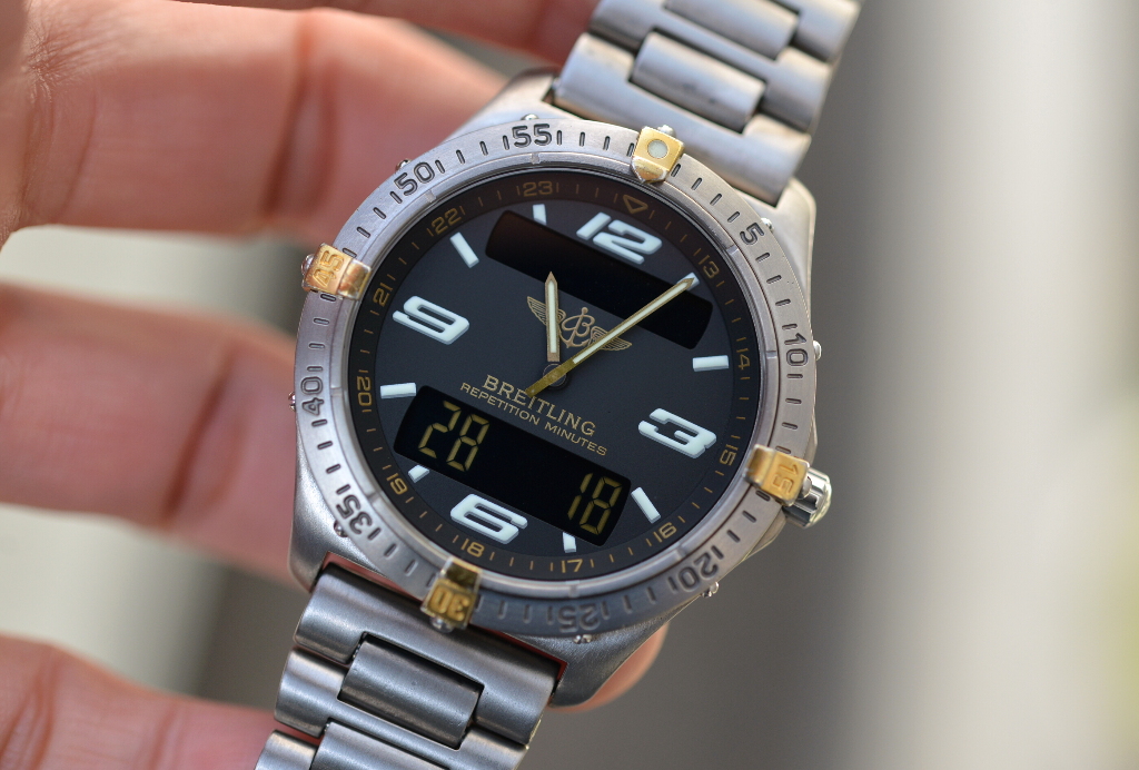 ブライトリング エアロスペース レピティションミニッツ F65062