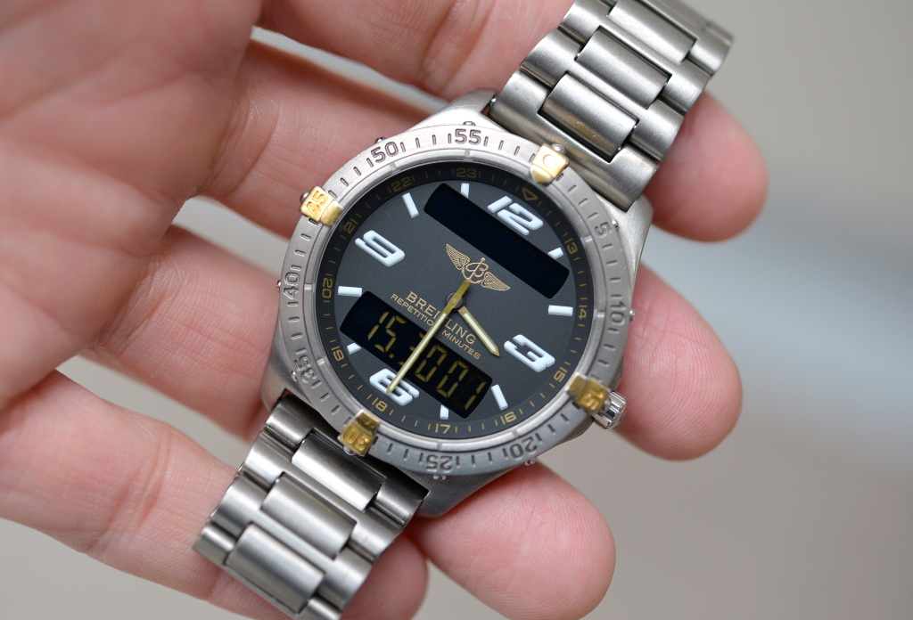 ブライトリング エアロスペース レピティションミニッツ F65062