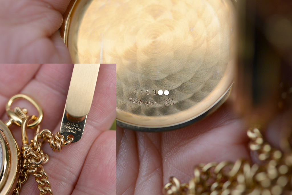 セイコー ポケット メカニカル 4S28-001 SCVG002