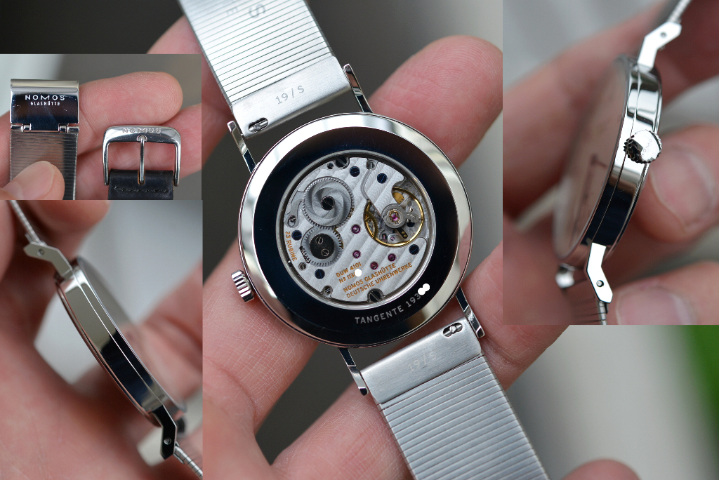 ノモス タンジェント デイト 130 TN1B1W2L