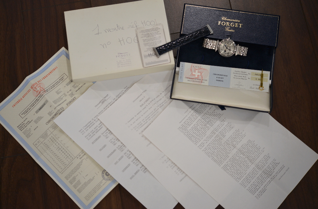 フォルジェ Series H Ref.H001