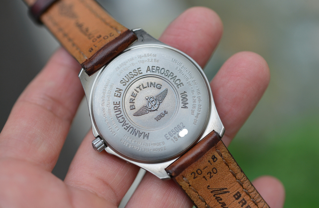 ブライトリング エアロスペース レピティションミニッツ E65062