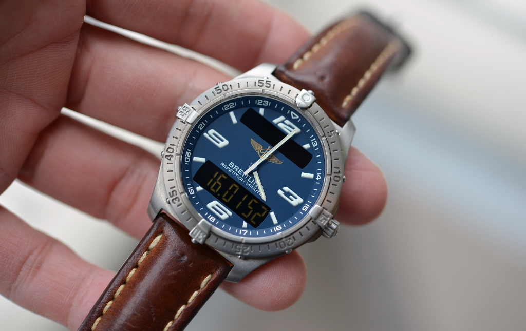 ブライトリング エアロスペース レピティションミニッツ E65062