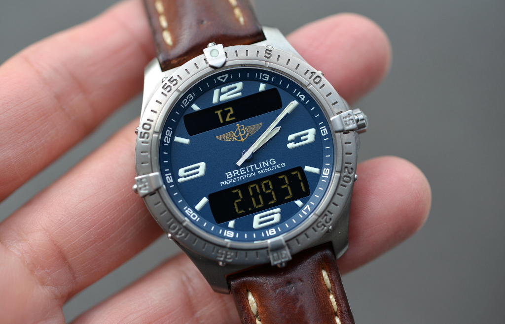 ブライトリング エアロスペース レピティションミニッツ E65062