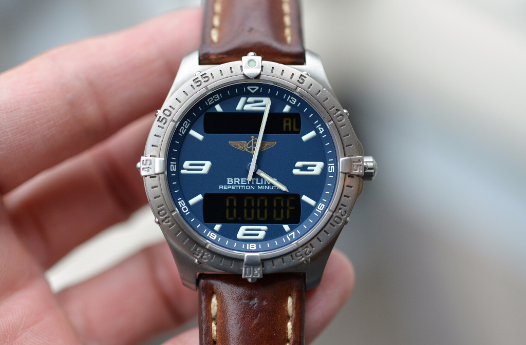 ブライトリング エアロスペース レピティションミニッツ E65062